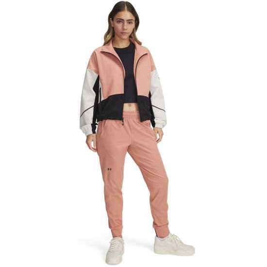 Under Armour Women's Unstoppable Performance Tracksuit Bottom Pink 