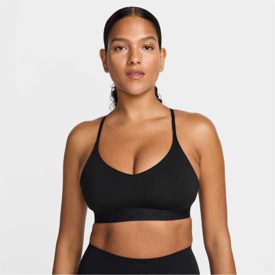 Nike Indy Light Support Women's Padded Sports Bra Черно Спортни сутиени