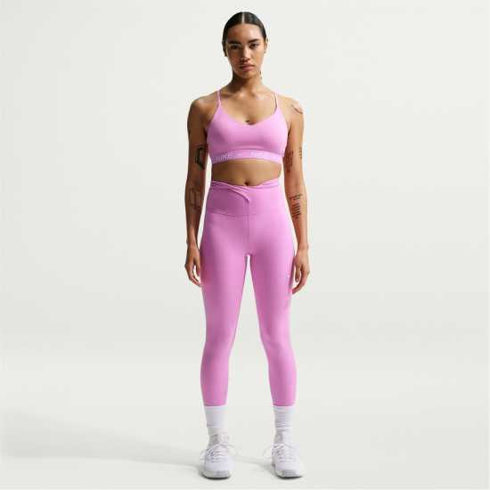 Nike Indy Light Support Women's Padded Sports Bra Light Magenta 