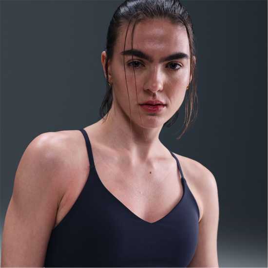Nike Indy Light Support Women's Padded Sports Bra Midnight Navy Спортни сутиени