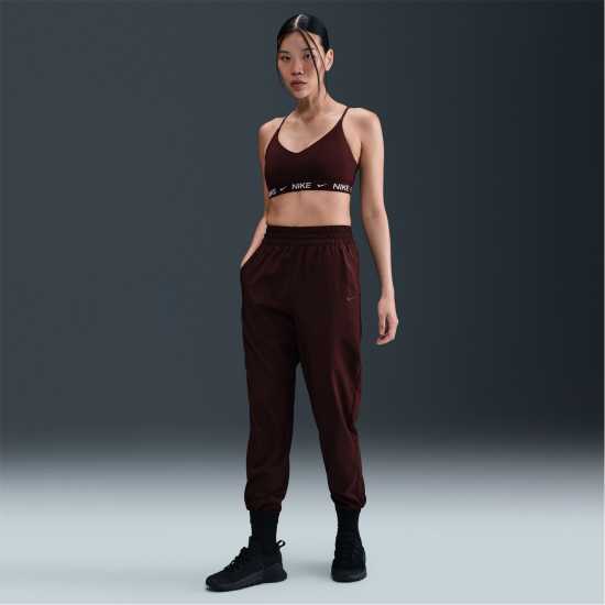 Nike Indy Light Support Women's Padded Sports Bra Бордово Смъстяване 