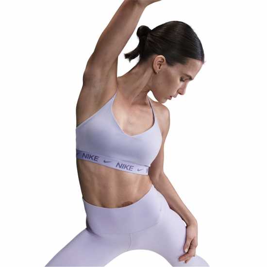 Nike Indy Light Support Women's Padded Sports Bra Лилав лед Спортни сутиени