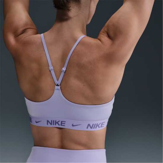 Nike Indy Light Support Women's Padded Sports Bra Лилав лед Спортни сутиени