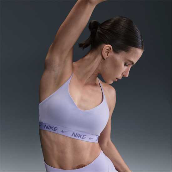 Nike Indy Light Support Women's Padded Sports Bra Лилав лед Спортни сутиени