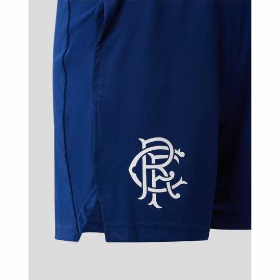Дамски Шорти Rangers Match Day Shorts Womens  