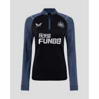Castore Newcastle United Training Quarter Zip Top 2022 2023 Womens Castore Newcastle United Training Quarter Zip Top 2022 2023 Womens