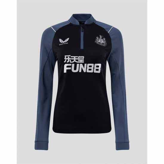 Castore Newcastle United Training Quarter Zip Top 2022 2023 Womens  