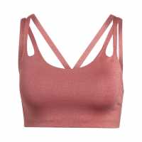 Adidas Yoga Luxe Studio Light-Support Fire Bra Womens  Спортни сутиени