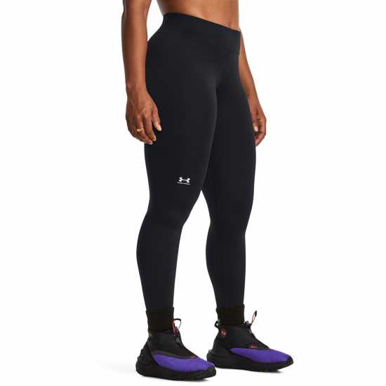 Under Armour Armour Ua Cg Authentics Legging Gym Womens Черно Дамски клинове за фитнес