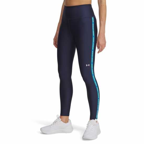 Under Armour Tech Tape Legging Ld54 Washed Navy Дамски клинове за фитнес
