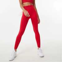 Everlast Branded Cut Out Leggings Red Дамски клинове за фитнес