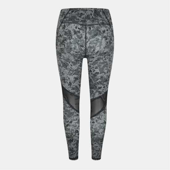 Everlast Contour New Tights Womens Течен камуфлаж Дамски клинове за фитнес