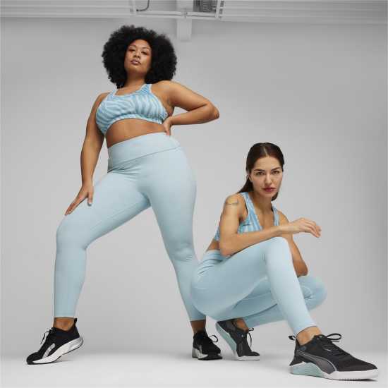 Puma Fit Hw Fl Matte Finish Tight Турко Сърф Дамски клинове за фитнес