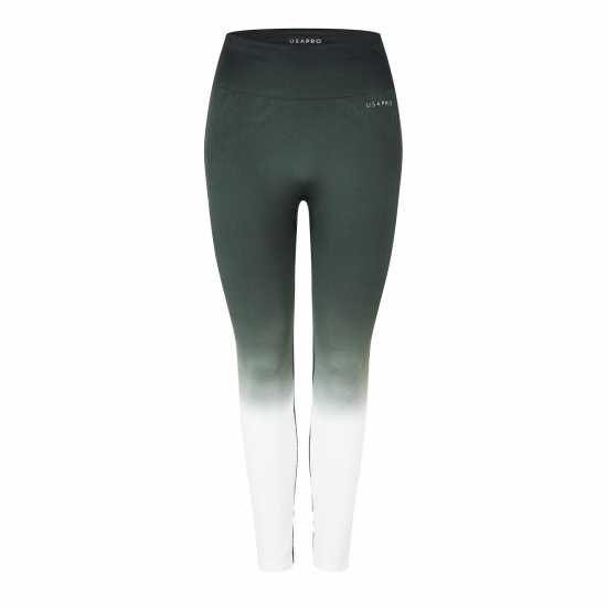 Usa Pro Ombre Leggings Бижу Блу/Бял Дамски клинове за фитнес