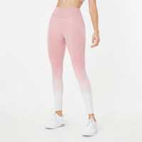 Usa Pro Seamless Ombre Leggings Womens Pink/White Дамски клинове за фитнес