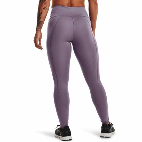 Under Armour Leggings Womens Club Purple Дамски клинове за фитнес