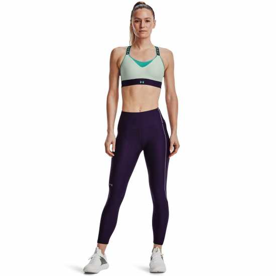 Under Armour Armour Heatgear Armour 6M Ankle Tights Womens Purple Switch Дамски клинове за фитнес