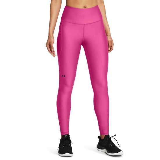 Under Armour High-Rise Performance Gym Leggings Розово Дамски дрехи за фитнес