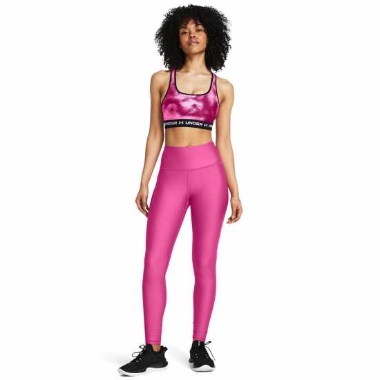 Under Armour High-Rise Performance Gym Leggings Розово Дамски дрехи за фитнес