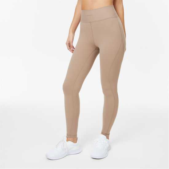 Дамски клинове за фитнес Usa Pro X Sophie Habboo Flex Panel Leggings Пустиня Usa Pro X Sophie Habboo Flex Panel Leggings Пустиня Дамски клинове за фитнес