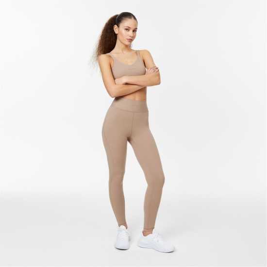 Дамски клинове за фитнес Usa Pro X Sophie Habboo Flex Panel Leggings Пустиня Usa Pro X Sophie Habboo Flex Panel Leggings Пустиня Дамски клинове за фитнес