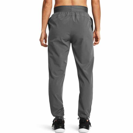 Under Armour Women's High Rise Woven Performance Tracksuit Bottom Сиво 