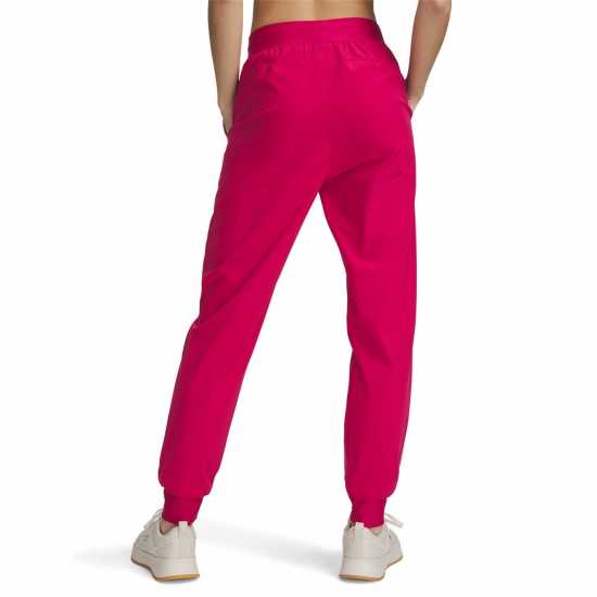 Under Armour Women's High Rise Woven Performance Tracksuit Bottom Розово 