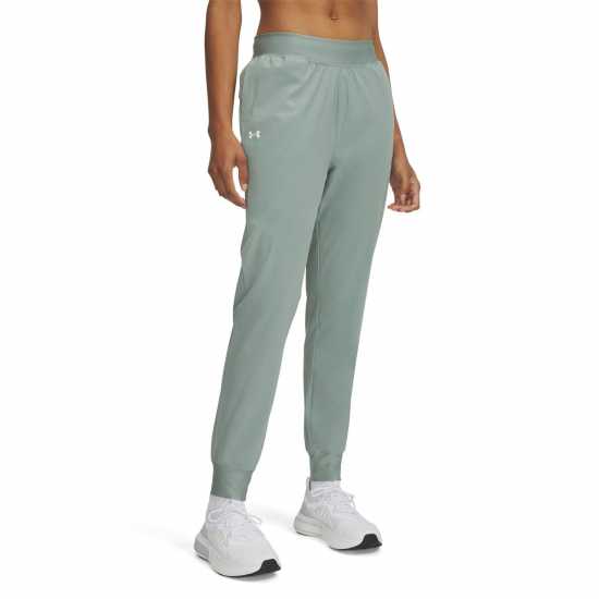 Дамски клинове за фитнес Under Armour High Rise Woven Tracksuit Bottoms Womens Under Armour High Rise Woven Tracksuit Bottoms Womens Дамски клинове за фитнес