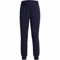Under Armour Women's High Rise Woven Performance Tracksuit Bottom Синьо 