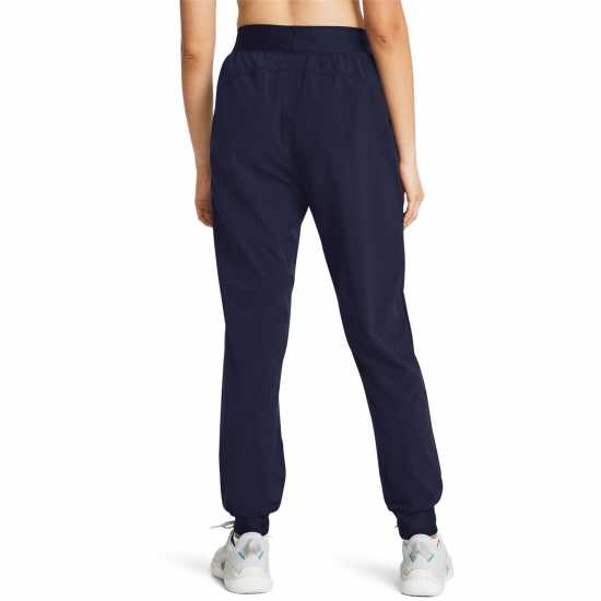 Under Armour Women's High Rise Woven Performance Tracksuit Bottom Синьо 