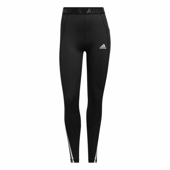 Дамски клинове за фитнес Adidas Alphaskin 3-Stripes Leggings Womens Adidas Alphaskin 3-Stripes Leggings Womens Дамски клинове за фитнес