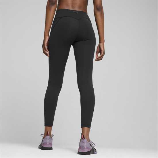 Puma Cloudspun Soft Hw Fl Tight Gym Legging Womens Черно Дамски клинове за фитнес
