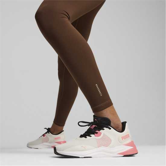 Puma Cloudspun Soft Hw Fl Tight Gym Legging Womens Еспресо Дамски клинове за фитнес