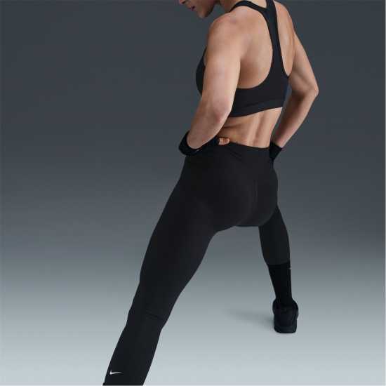 Дамски клинове за фитнес Nike One High-Rise Tights Womens Черно Nike One High-Rise Tights Womens Черно Дамски клинове за фитнес