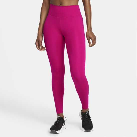 Дамски клинове за фитнес Nike One Tights Womens Pink Nike One Tights Womens Pink Дамски клинове за фитнес