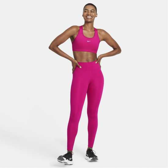 Дамски клинове за фитнес Nike One Tights Womens Pink Nike One Tights Womens Pink Дамски клинове за фитнес