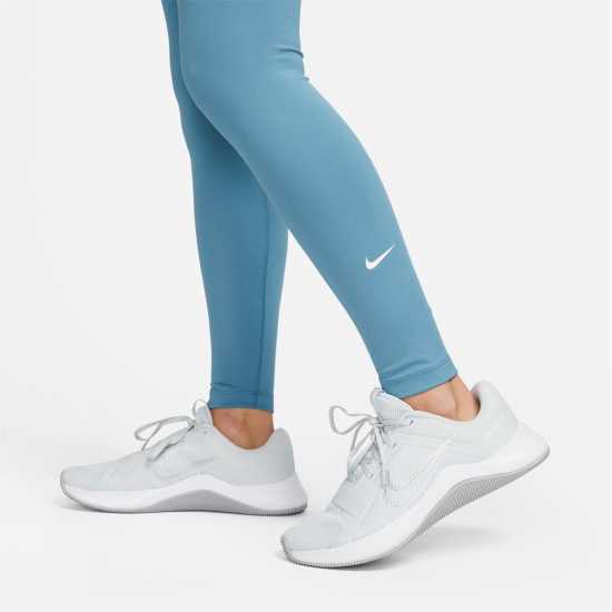 Nike One High-Rise Tights Womens Noise Aqua - Дамски клинове за фитнес