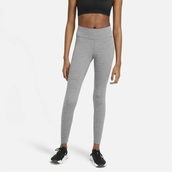 Nike One High-Rise Tights Womens Iron Grey Дамски клинове за фитнес