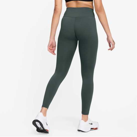 Nike One High-Rise Tights Womens Винтажно зелено Дамски клинове за фитнес
