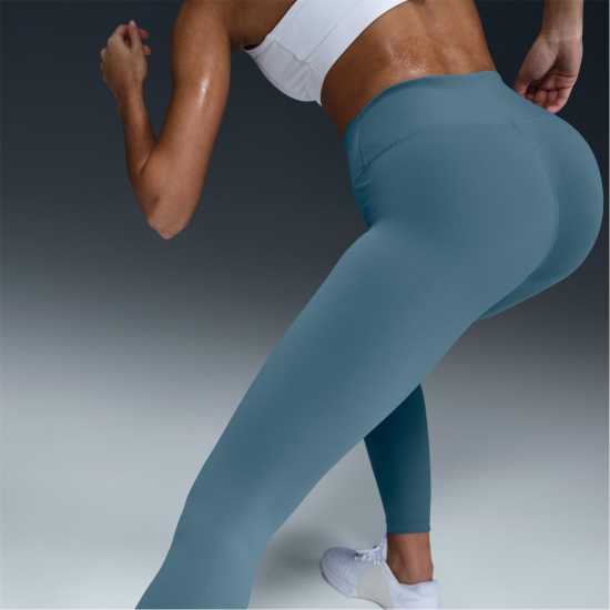 Дамски клинове за фитнес Nike One High-Rise Tights Womens Димно синьо Nike One High-Rise Tights Womens Димно синьо Дамски клинове за фитнес