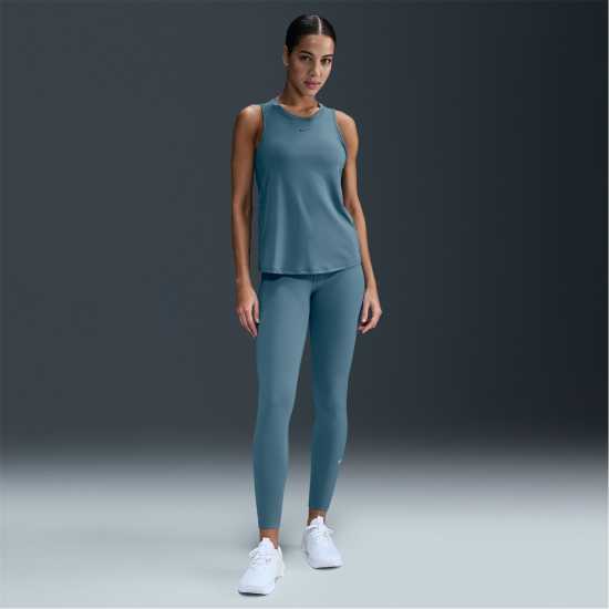 Дамски клинове за фитнес Nike One High-Rise Tights Womens Димно синьо Nike One High-Rise Tights Womens Димно синьо Дамски клинове за фитнес