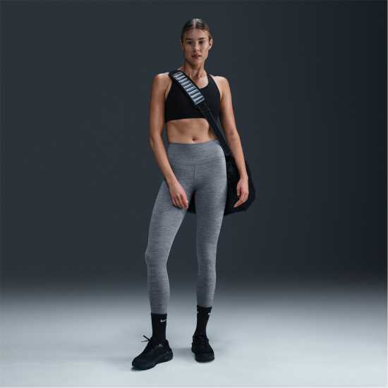 Дамски клинове за фитнес Nike One High-Rise Tights Womens Димно сиво Nike One High-Rise Tights Womens Димно сиво Дамски клинове за фитнес