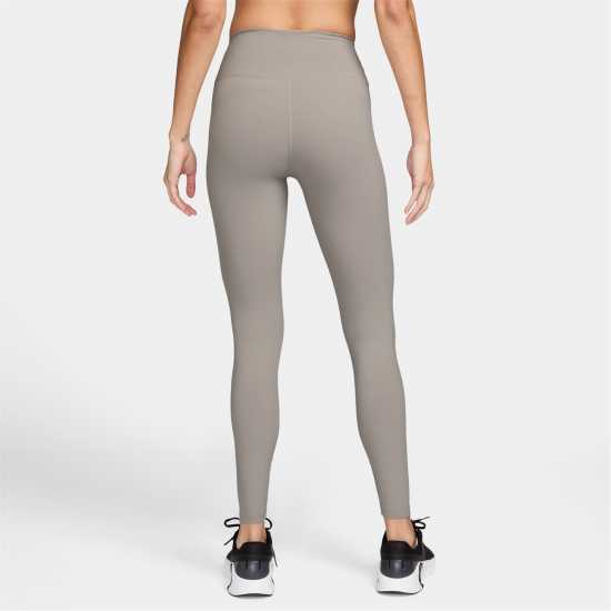 Nike One High-Rise Tights Womens Колеж Сиво/Бяло Дамски клинове за фитнес