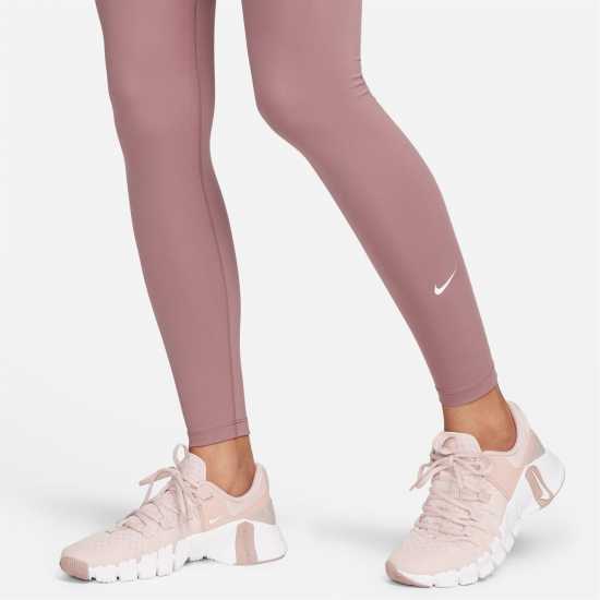 Дамски клинове за фитнес Nike One High-Rise Tights Womens Димно малиново Nike One High-Rise Tights Womens Димно малиново Дамски клинове за фитнес