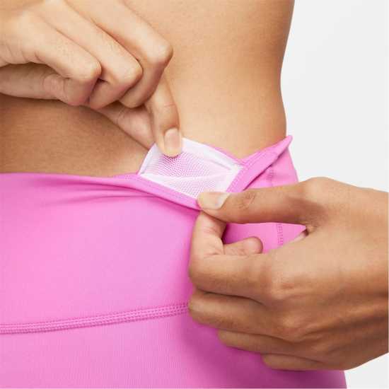 Nike One High-Rise Tights Womens Игриво розово Дамски клинове за фитнес