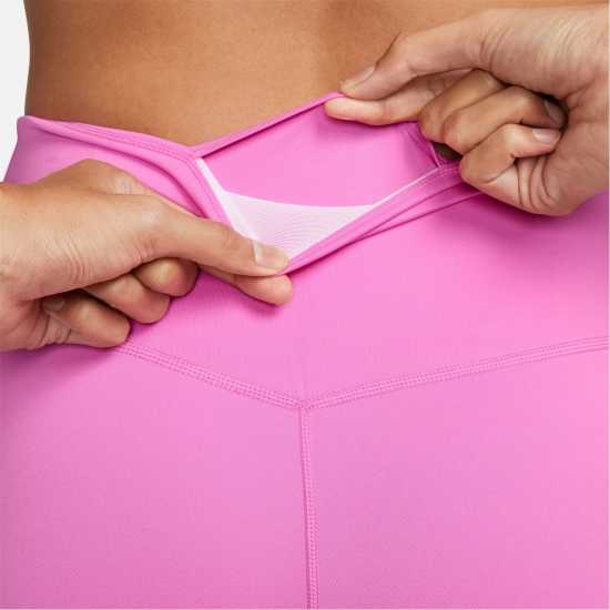 Nike One High-Rise Tights Womens Игриво розово Дамски клинове за фитнес