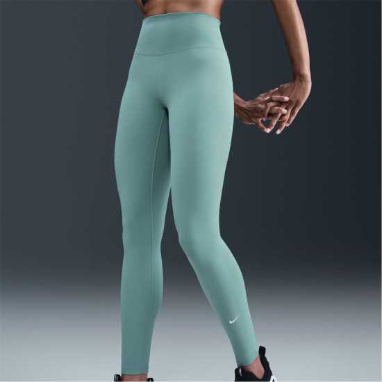 Nike One High-Rise Tights Womens Сиво Канон Дамски клинове за фитнес
