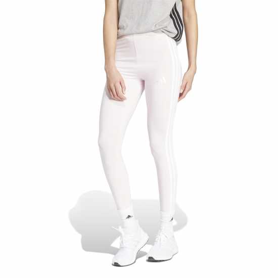 Дамски клинове за фитнес Adidas Essentials 3-Stripes Cotton Leggings Womens Adidas Essentials 3-Stripes Cotton Leggings Womens Дамски клинове за фитнес