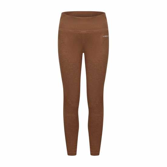 La Gear Seamless Tight Womens Mocha Marl 