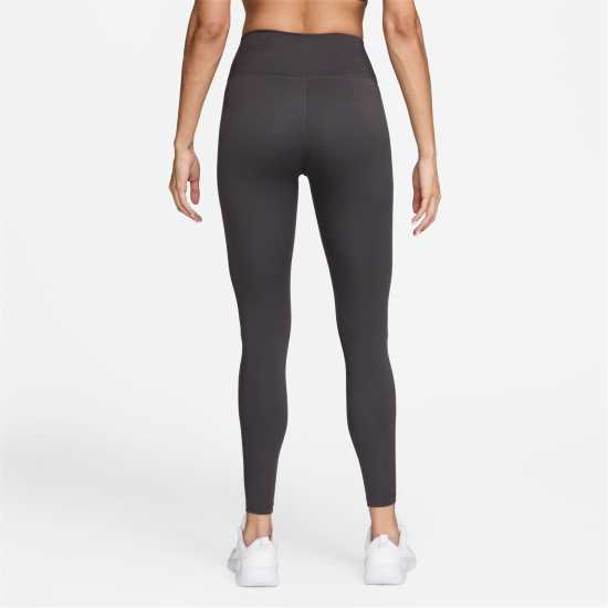 Nike Дамски Клин One Seamless Front High-Waisted Leggings Womens Thunder Grey 